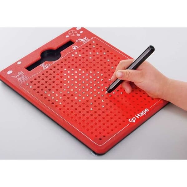Röd magnetisk ritplatta Röd