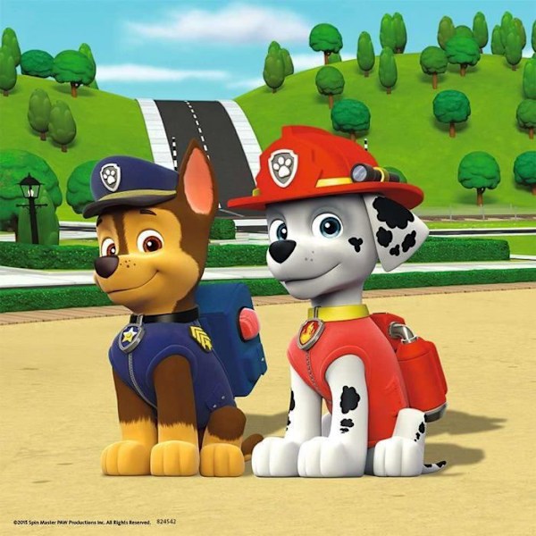 49 bitars pussel - Ravensburger - Paw Patrol - Djur - Inredning Flerfärgad