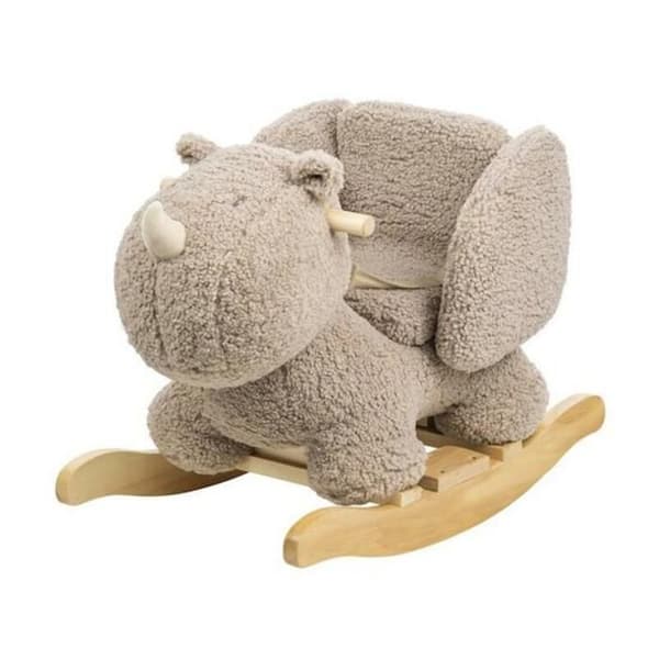 Nattou - Teddy the Mole Rhinoceros Rocker brun