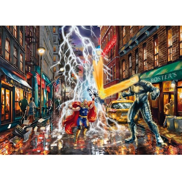 Pussel 1000 bitar - SCHMIDT - Thomas Kinkade - Flerfärgad - 69,3 x 49,3 cm - Från 12 år Flerfärgad