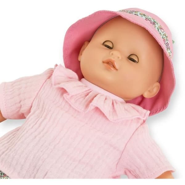 Poupon - COROLLE - Badedukke Coralie - 30 cm - badelegetøj - fra 18 måneder
