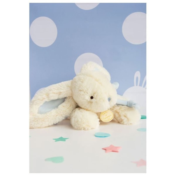 Doudou et Compagnie - Candy Rabbit - Blå Candy Rabbit 20cm Flerfärgad