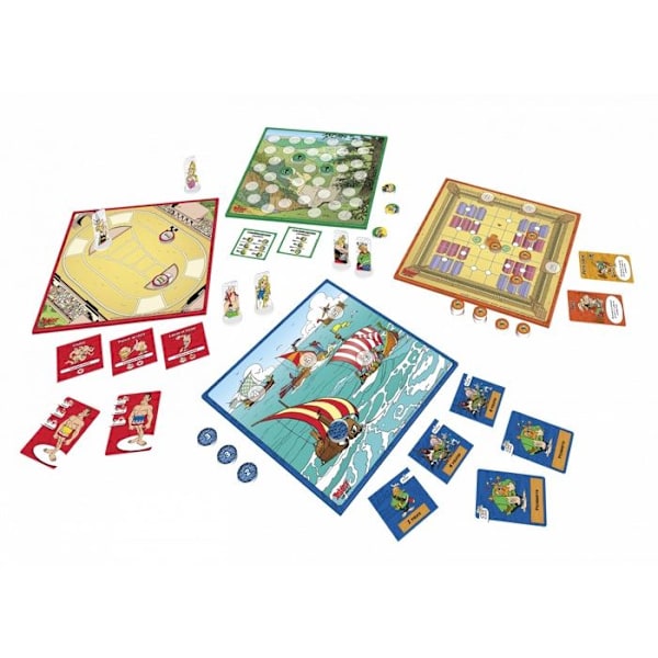 ASTERIX brädspel - UTMANINGAR - 6 minispel - TOPI GAMES varumärke - Blandat - Från 7 år Flerfärgad
