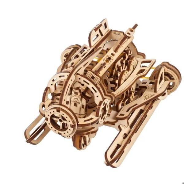 Træmodel: Mini Steampunk ubåd