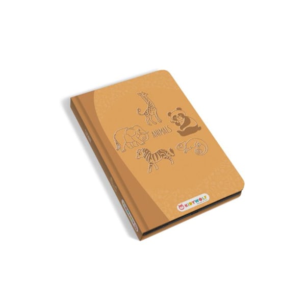 Kidywolf - Kidydraw-Mini Piirustustabletti Eläimet - NESPART Orange