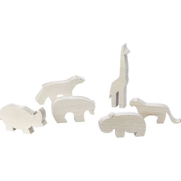 Ours Brun Pompon - 8,6 x 5 x 2 cm - Beige Beige