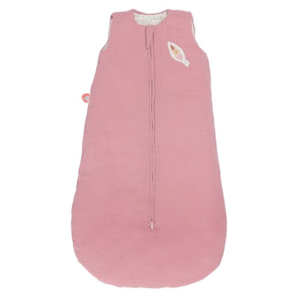 NATTOU Sasha & Pauline sovsäck - 90 cm - Rosa - 6 till 24 månader rosa och vitt