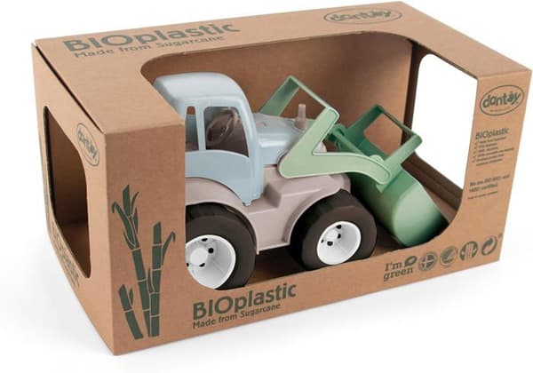 DANTOY - BIOPLAST - TRAKTORI (5631) Grøn og sort