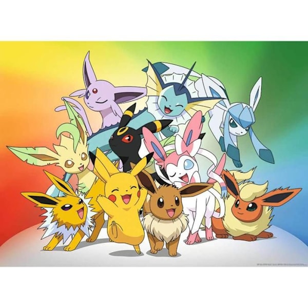 Palapeli 150 osaa: Pokémon: Evoli ja sen evoluutiot