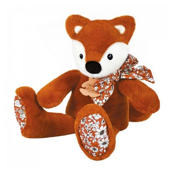 Pehmolelu - KARHUN TARINA - Halittava kaveri - Kettu 25 cm - Oranssi - Unisex - 0 kuukautta - Syntymä Orange