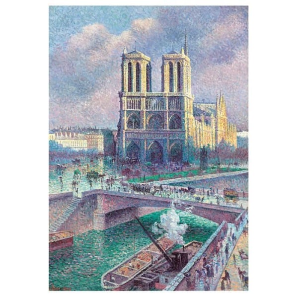 Michèle Wilson träpussel - Notre-Dame de Paris de Luce - 500 bitar - Landskap och natur - Vuxen