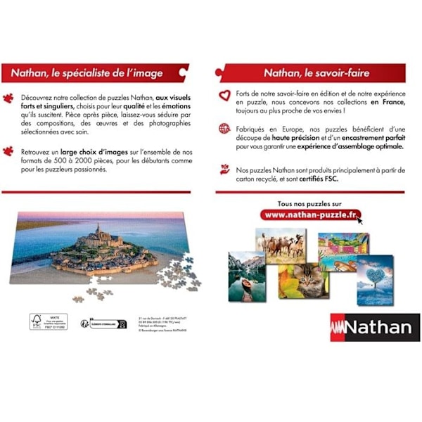 Nathan - Palombaggian rannan palapeli 1000 osaa - RAVENSBURGER