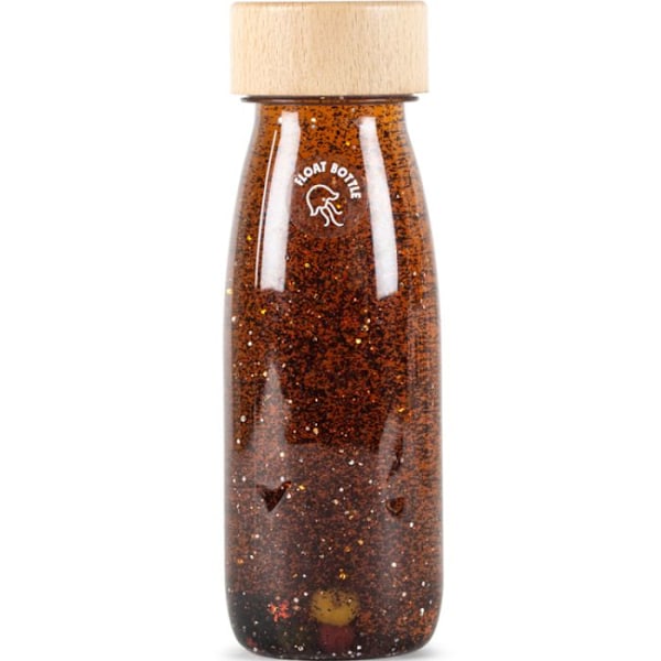 Petit Boum - Sensorinen pullo Float Brun - COOL KIDS PROJECT kastanj