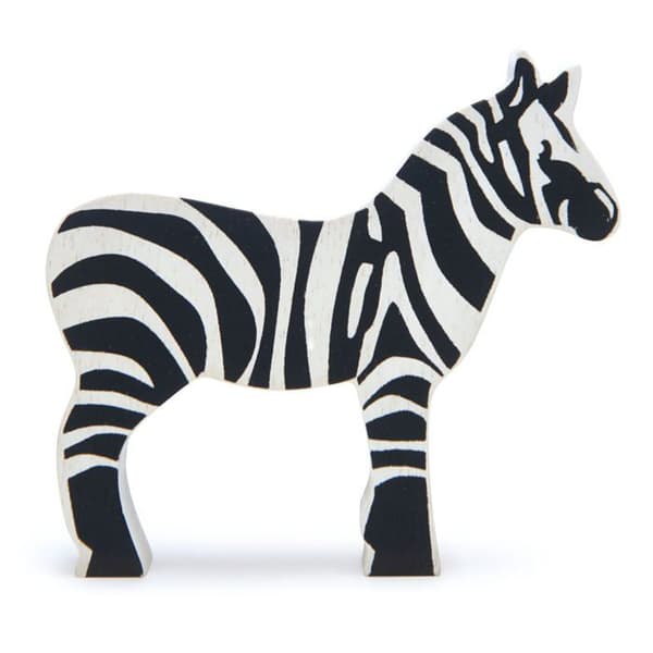 Tender Leaf Toys - Træzebra - DAM Svart