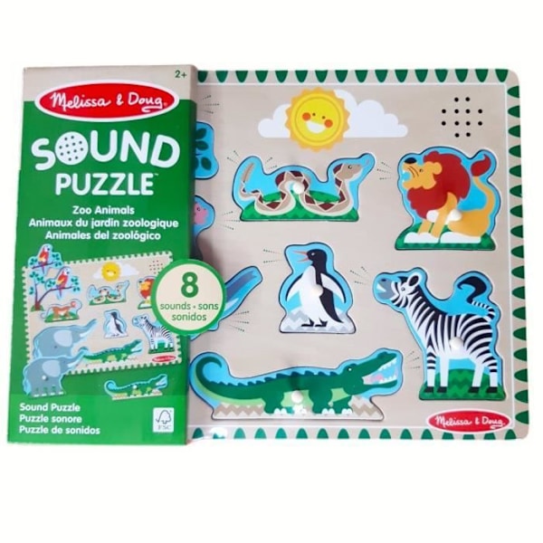 Melissa & Doug - Zoo Animals Sound Puzzle