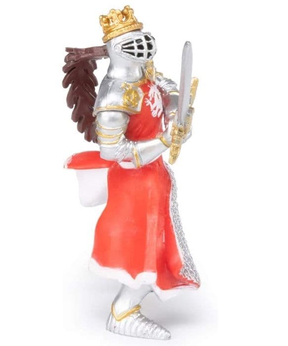 Figurine Konge med drage og sværd