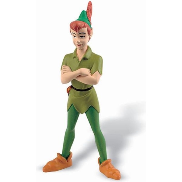 Peter Pan figurin - BULLY - 11 cm - Blandat - 3 år - Disney Grönt och mångfärgat