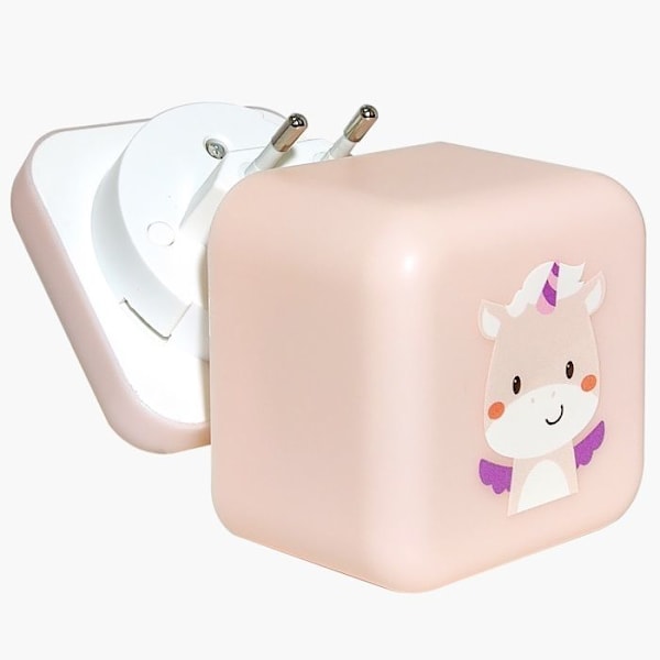 Cloud b - Bärbar nattlampa Lily en enhörning - BTL DIFFUSION Rosa
