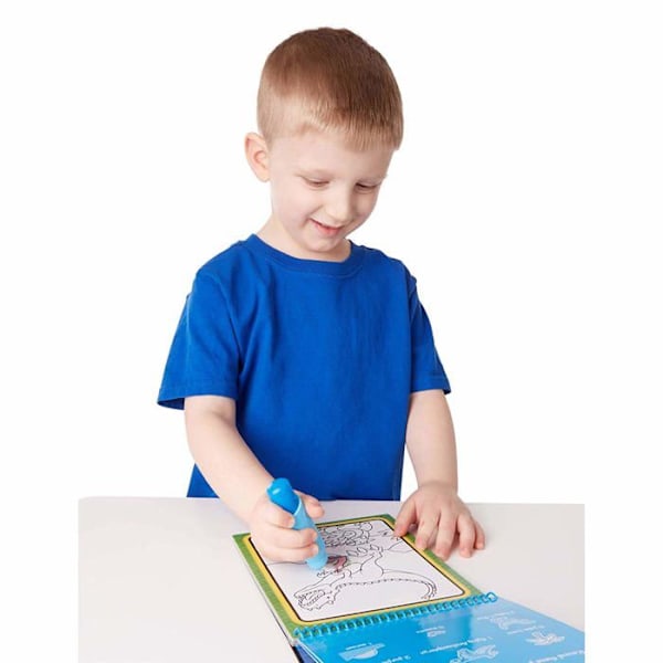 Melissa - Doug - Water Wow Dinosaurs, - 19315 kastanj