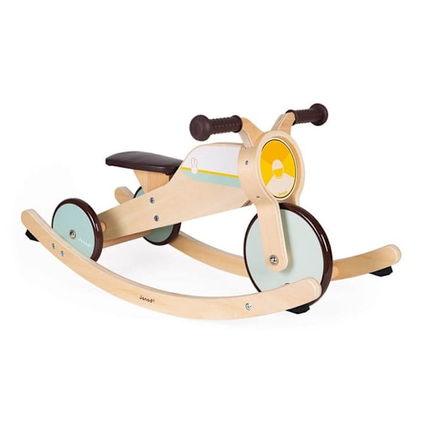 Trehjulig 2 i 1 Vippcykel Flerfärgad