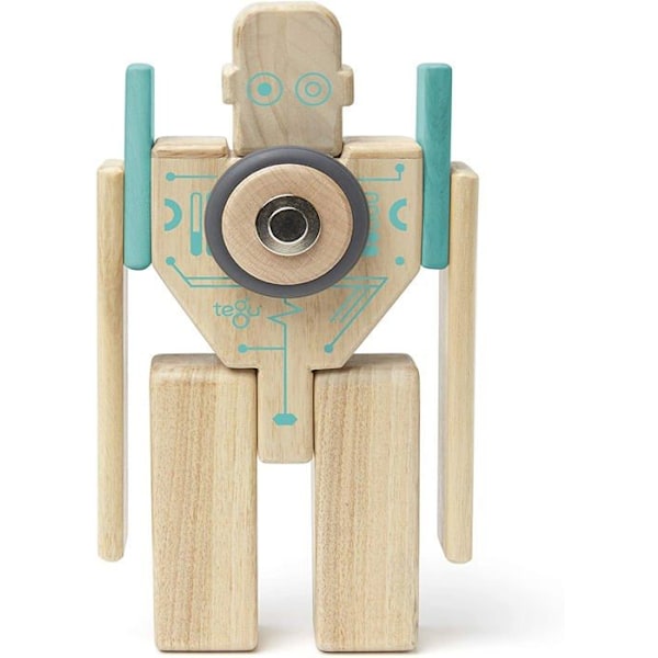 Tegu - Magneettiblokit Magbot Beige