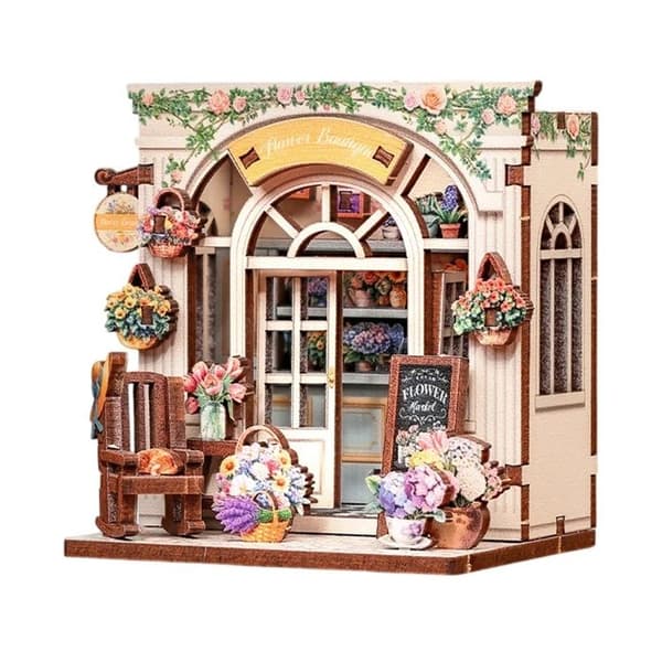 Cartartem - Mini Bogkrog Blomsterbutik - CENGO Ros