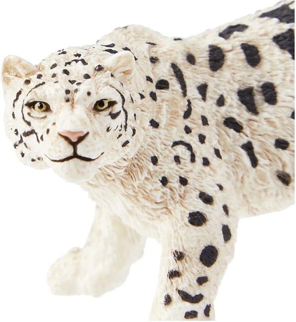Figurine Sneleopard - PAPO - DET VILDE LIV - Barn - Indendørs - Grå