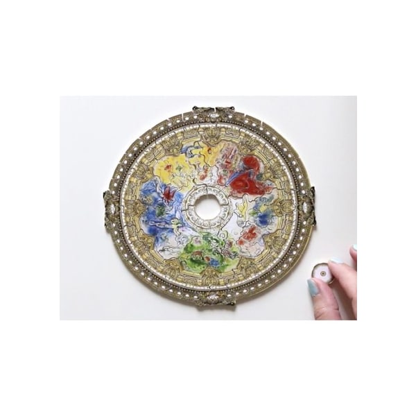 Puzzle Michèle Wilson - Parin katto Chagallilta - WILSON PELIT Flerfärgad