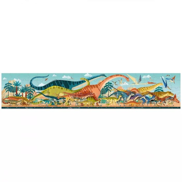 DINO - DINO PANORAMAPUZZLE Orange