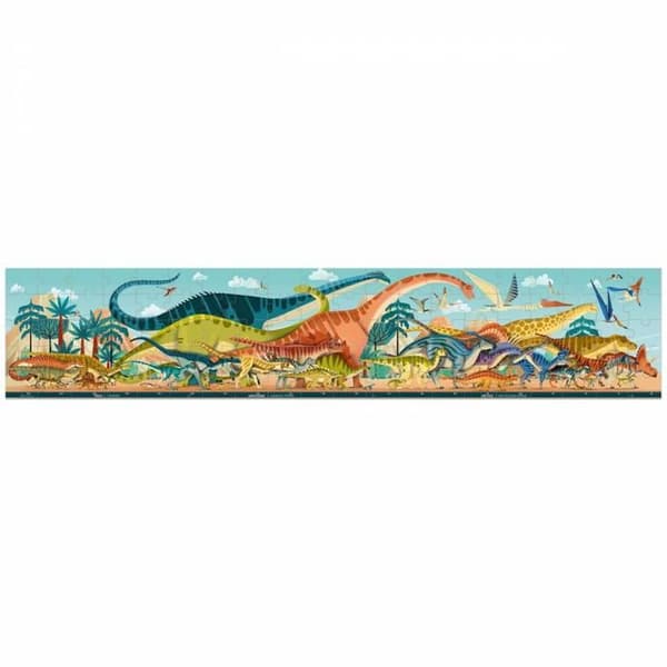 DINO - PANORAMA PUZZLE DINO Apelsin