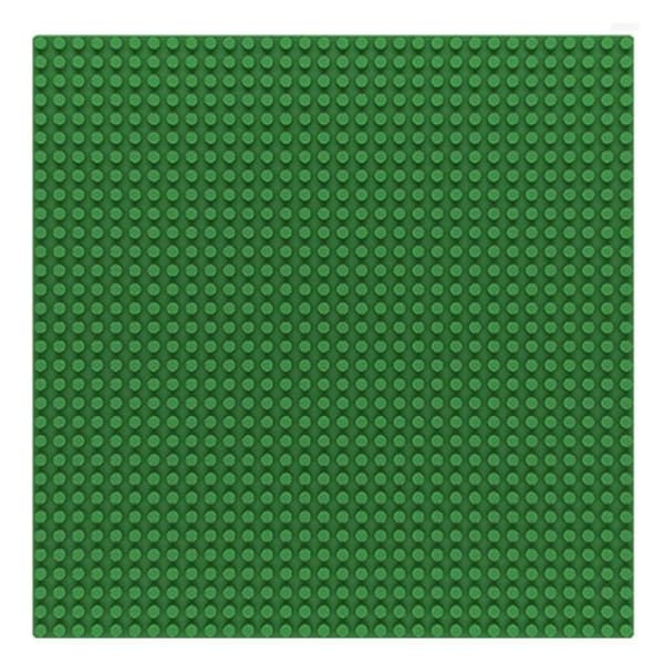 Baseplade - Sluban - M38-B0833D - 25,6 x 25,6 cm - Grå - Skal samles selv grå