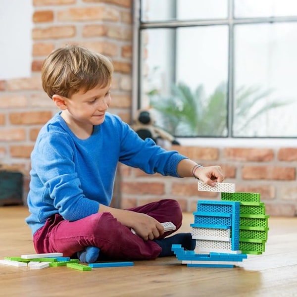 Bioblo - Bioblo Ystävän Laiva 40 tiiltä - HUBTOYS Blå
