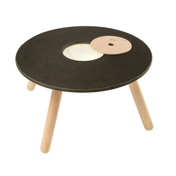 Peli- ja säilytystaso - PLAN TOYS - Musta ja beige - Alk. 3 vuotta - Sisätila Svart och beige