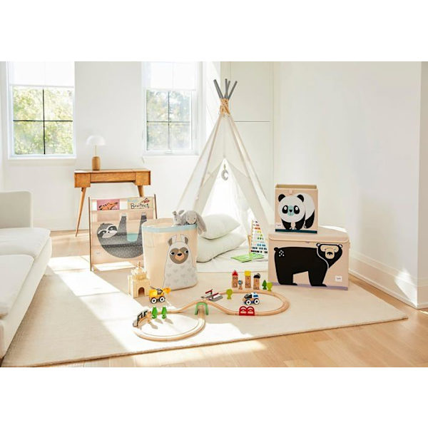 3 groddar - Llama Toy Bag - ELEMENT FÖR BARN Vit