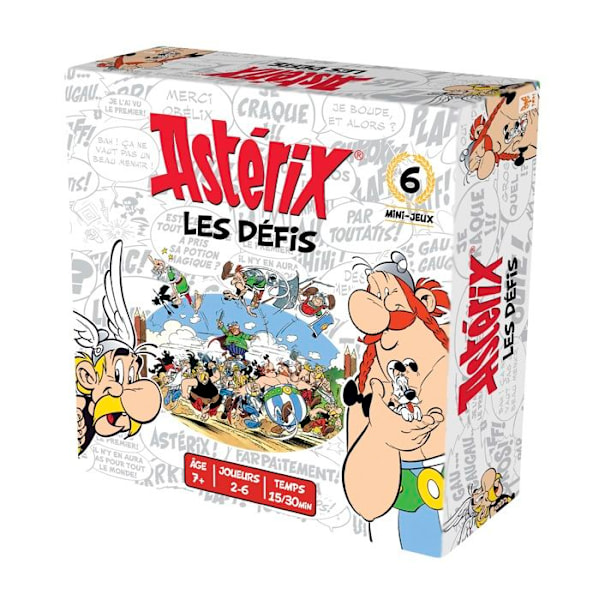 ASTERIX brädspel - UTMANINGAR - 6 minispel - TOPI GAMES varumärke - Blandat - Från 7 år Flerfärgad