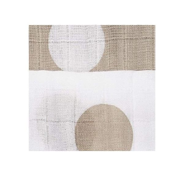 Muslin swaddle pack om 2 - taupe prickar - Vit - Blandat Mol