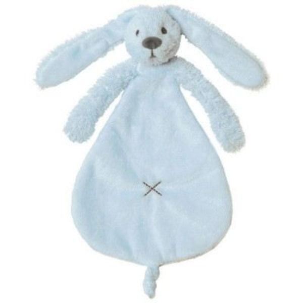 Täcke - Richie Rabbit: Blå - HAPPY HORSE - 28 cm - Baby Täcke Blå