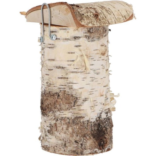 Esschert Design - Birch Blue Tit Nest Box Beige