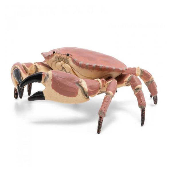 Krabbe Figur Enfärgad