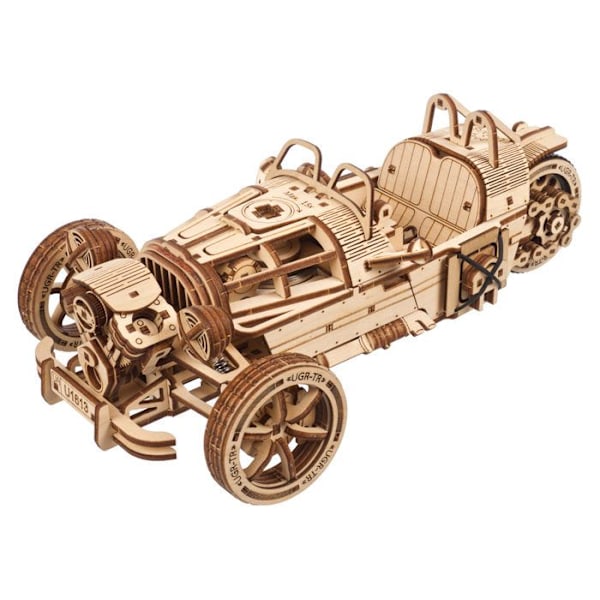 Trehjuling UGR-S - Ugears - 3D träpussel Beige