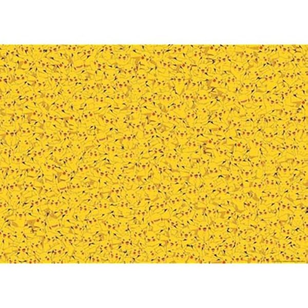 Pussel - RAVENSBURGER - 1000 bitar - Pikachu/Pokémon - För vuxna och barn från 14 år - Flerfärgad Flerfärgad