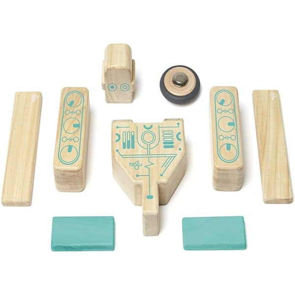 Tegu - Magneettiblokit Magbot Beige