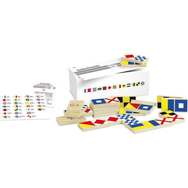 Vilac - Domino National Navy Vit