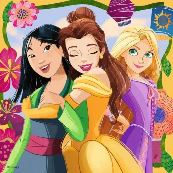 Pussel - RAVENSBURGER - Disneyprinsessor - 3 x 49 bitar - Girl Power!