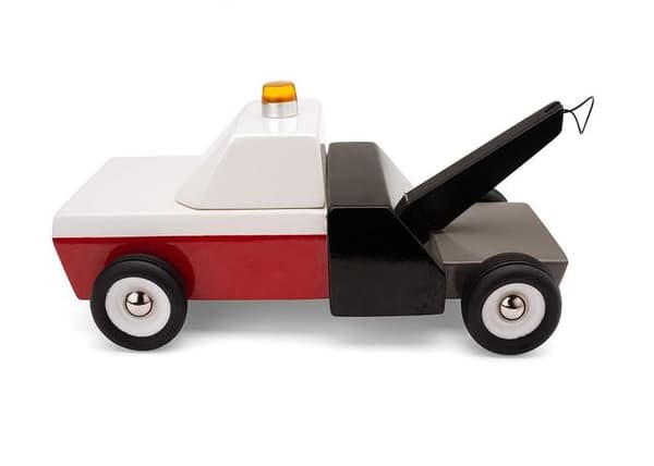 Candylab Toys - Bugserbil - Towie - DAM Röd