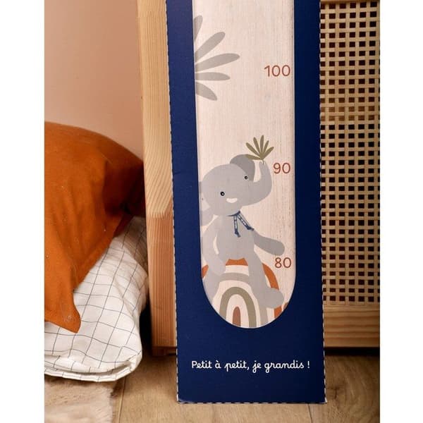 Maïlou Tradition - Træmåler Elefant jungle - DOUDOU ET COMPAGNIE beige