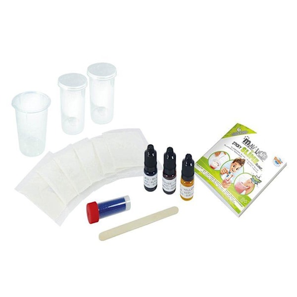 Mini lab Kladdigt Slime Flerfärgad