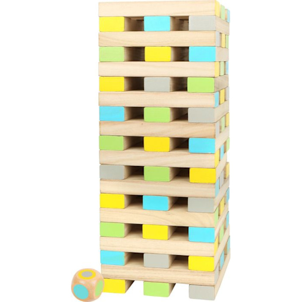 Taitopeli - ALPEXE - XXL Active Tower - 60 kappaletta 100% FSC®-sertifioitua puuta - Ulkona