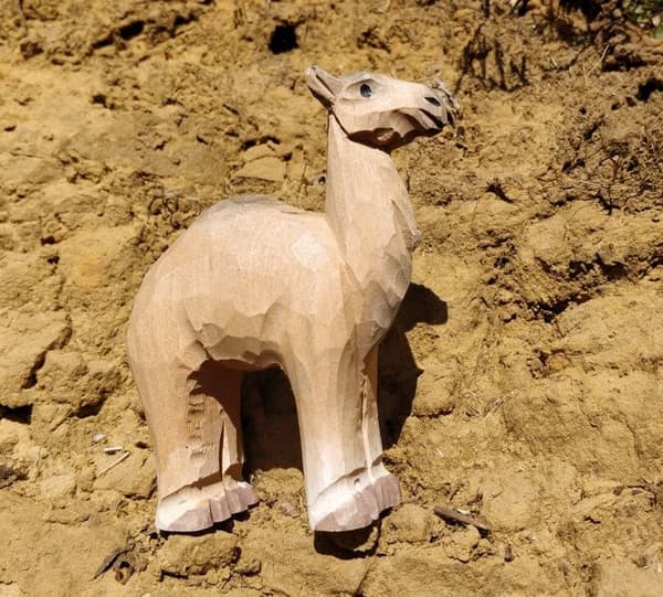 Wudimals - Figur Dromedar - K-PLAY Beige