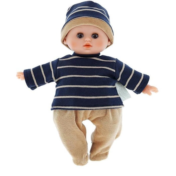 Ecolo Doll ekologisk docka - PETITCOLLIN - 28 cm - Blandad - Från 12 månader